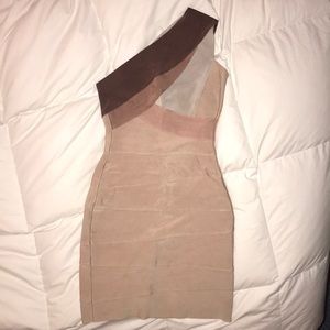 HERVE LEGER bandage dress